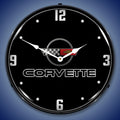 C4 Corvette Black Tie LED Clock