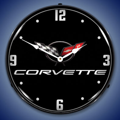 C5 Corvette Black Tie LED Clock