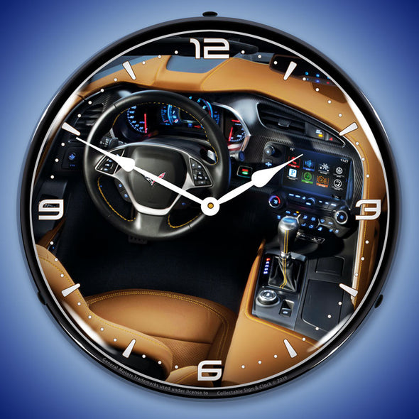 C7 Corvette Dash LED Clock