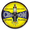 Champion Plugs Vintage LED Clock