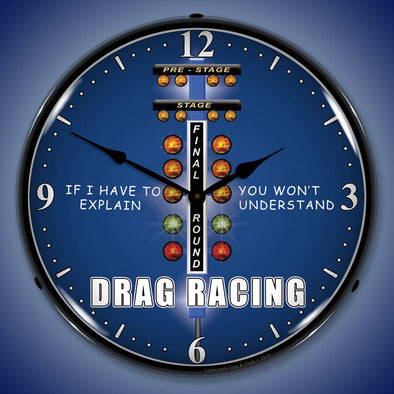 Drag Race LED Clock