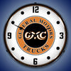 GMC Trucks Vintage LED Clock