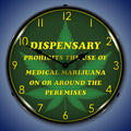 Marijuana Dispensary LED Clock
