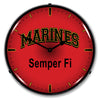Marines Semper Fi LED Clock