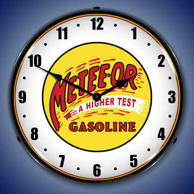 Meteeor Gasoline LED Clock