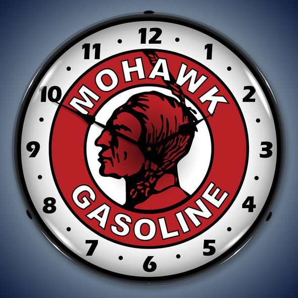 Mohawk Gasoline LED Clock