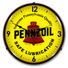 Pennzoil LED Clock