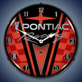 Pontiac Racing  LED Clock