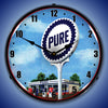 Pure Gas Station LED Clock