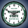 Quaker State LED Clock