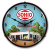Sohio Gas Station LED Clock