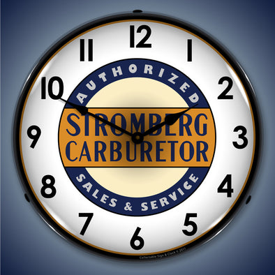 Stromberg Service LED Clock