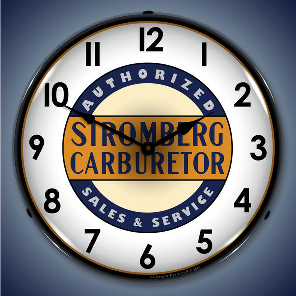 Stromberg Service LED Clock