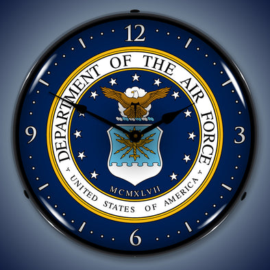 US Air Force LED Clock
