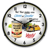 Veedol Motor Oil LED Clock